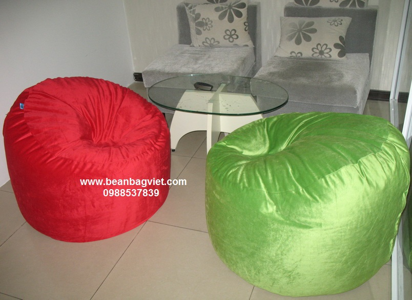 Pic: Luxury bean bag chairs for out doors made by Beanbagviet