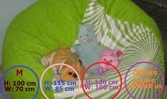 Beanbagviet cung cấp vải và hạt xốp làm gối lười 